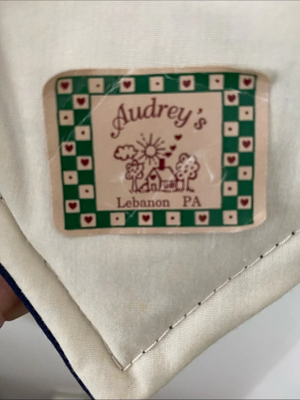 Handmade by Amish Apple Table Runner